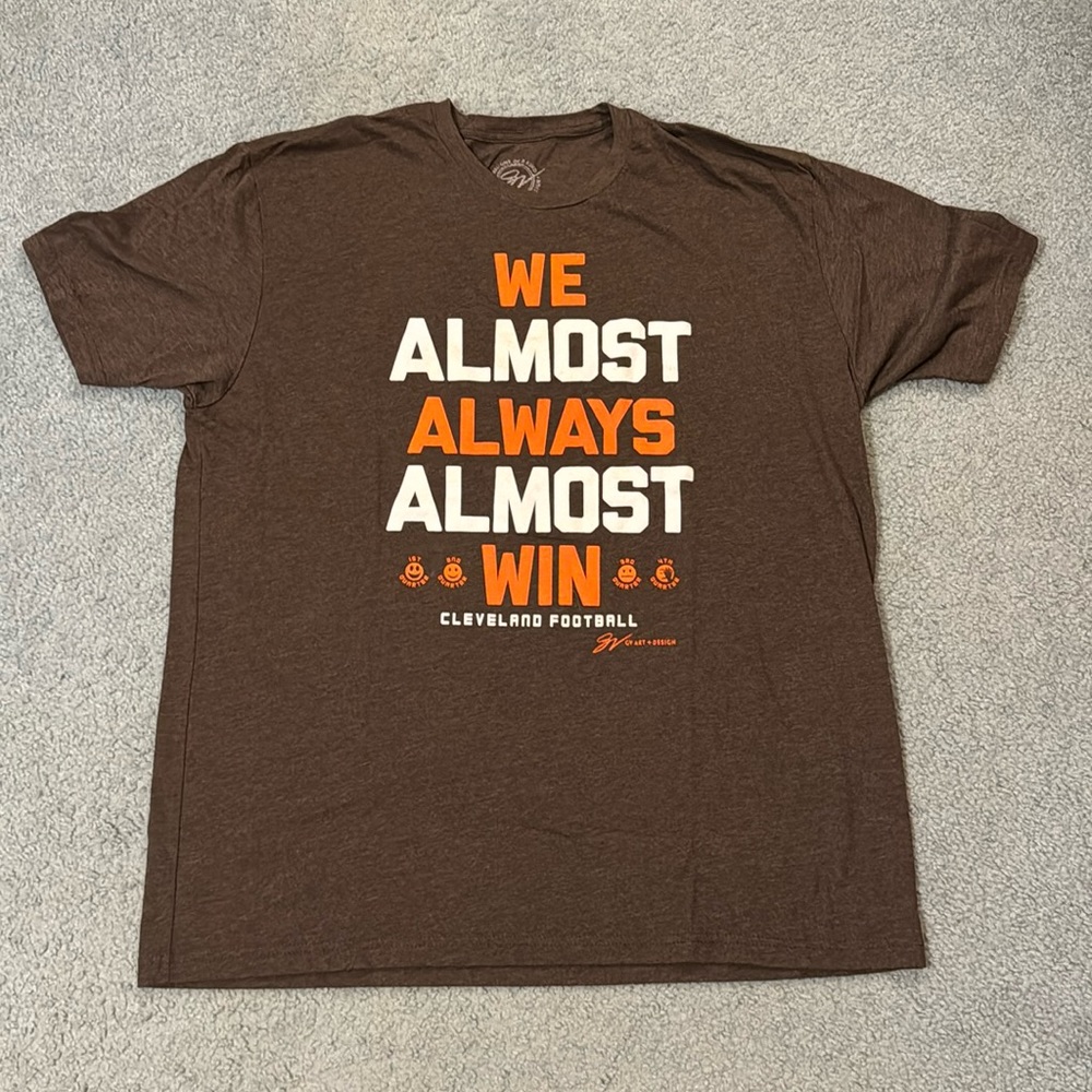 GV Art Cleveland Football Graphic Tee